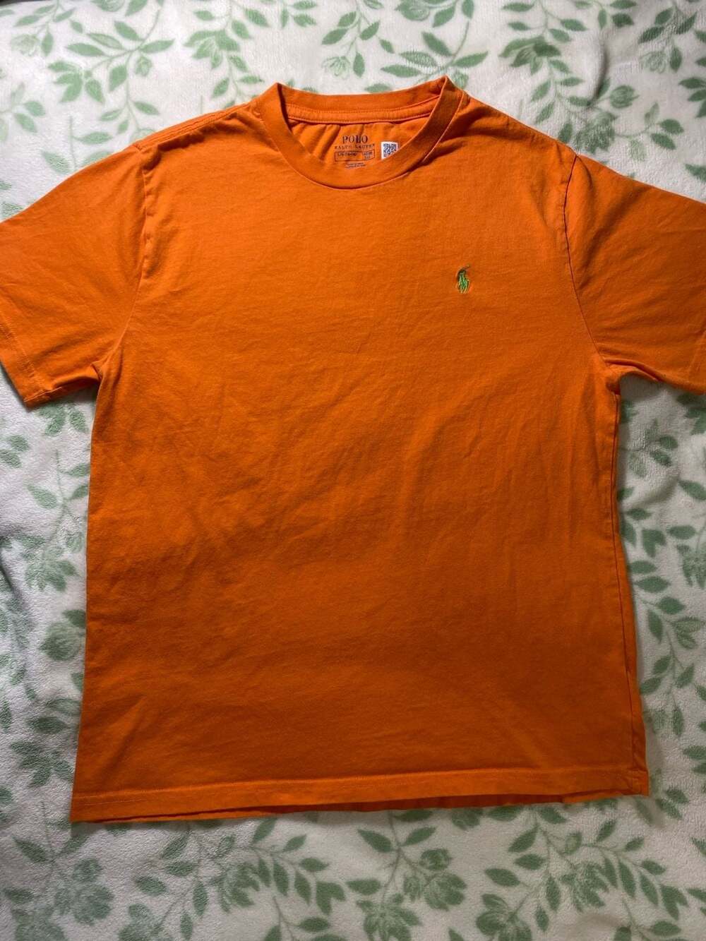 Polo Ralph Lauren Cotton Custom Slim Fit T-Shirt Orange